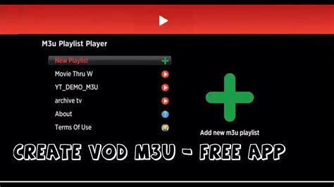 Download your M3U file. . Create m3u file from url online
